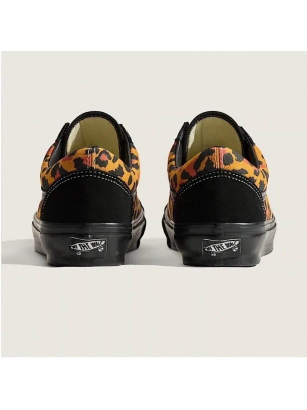Vans Premium Old Skool Leopard Shoe Women 9.5 US Mens 8.OUS